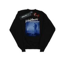 A Nightmare On Elm Street Womens/Ladies Freddy Is Waiting Sweatshirt XL juoda