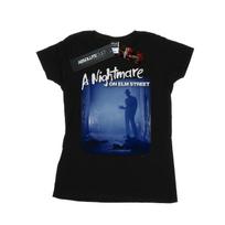A Nightmare On Elm Street Womens/Ladies Freddy Is Waiting Cotton T-Shirt S juoda