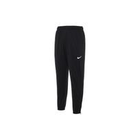 Nike Logo Elastic Waist Drawstring Knit Joggers Men Bottoms Black DD6216-010 M white