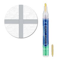 Waterproof Caulking Grout Paint Pen Tile Grout Pen Repair Pen Grout Repair Sealer Paint Pen for Bathrooms Kitchens pilka