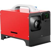 Dyzelinis 12V 8kW stovėjimo šildytuvas ir LCD ekranas sunkvežimių stovėjimo šildymui raudona