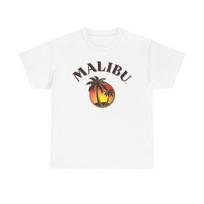 Malibu Rumo Grafinis Marškinėlis Senas Logotipas Unisex Storo Medvilnės Marškinėlis Unisex Marškinėlis XXXXL black