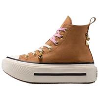 Converse Chuck Taylor All Star Double Stack Hi Beige Unisex A18867C 37 brown