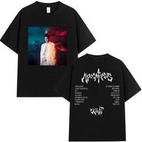 Rap Singer Cris MJ Apolipopsis 2025 Album Graphic Tshirt Summer Mens Hiphop Gothic Fashion Retro Cotton Tshirt Street Wear S