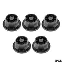 5 vnt Automobilių variklio dangčių guminis kilimėlis, skirtas Mercedes Benz variklio dangčio apdailai, gumos tvirtinimo tarpiklio priedai OE 6420940785
