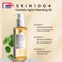 SKIN1004 Madagascar Centella Light Cleansing Oil 200ml, Gentle Makeup Remover, Lightweight, Fast Emulsifying, Korean Cosmetics, Korean Makeup 200ml/6.76 fl.oz. white