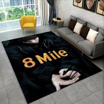 Rapper Eminem Tupac 2pac Hip Hop Rap God Carpet Rug for Playroom Bedroom Living Room Sofa Home Decor,kid Area Rug Non-slip 40x60cm