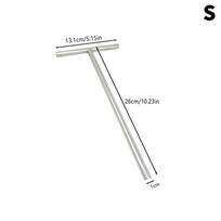 Crepe Spatula Spreader Pancake T Maker Tool Turner Utensils Cake Shape Rake Pan Stainless Steel Making Kit Stick Icing Brownie S