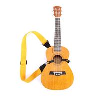Patvarus reguliuojamas gitaros diržas Muzikos instrumento kaklo diržas Ukulele diržas Gitaros priedai ruda