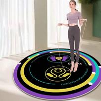 Silent TPE Jump Rope & Fitness Mat