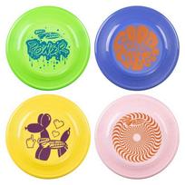 Frisbee Pack of 4 Flying Discs, 23.75cm for 5 Years and Up - 100g gryna