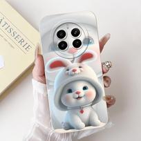 For Realme 12 Pro 5G Case RMX3842 RMX3843 Cover Fashion Panda Painted Phone Case For Realme 12 Realme12 Pro 5G 2024 Soft Cover Realme 12 Pro white