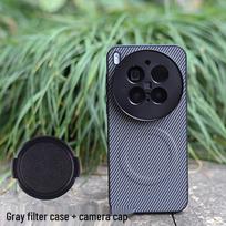 VIVO X300 Pro Lens Case Set: CPL Polarizing Mirror & ND Filter VIVO x300pro gray