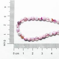 Natūralaus akmens spalvingi agatai apvalūs palaidi karoliukai 15 colių sruogos 4 6 8 10 12 mm Pasirinktinis dydis papuošalams gaminti 4mm 95pcs white