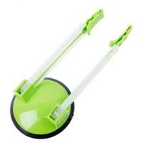 Practical Bag Holder Kitchen Shelf Fresh Bag Holder Bag Hanger žalia