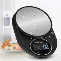 Stainless Steel 5kg 0.1g Kitchen Scale Weighing Food Scale Baking Measuring Scales Household Kitchen Accessories Coffee Scale 5kg 1g juoda