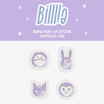 Billlie POP-UP Store Jibbitz the SNOWY man white