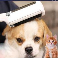 1Pcs Pet Hair Remover Cleaning Brush Dog And Cat Hair Electrostatic Fuzz Removal Pets Products juoda/balta