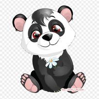 Didžioji panda Tigrė Klijuojami šilumos perdavimo spausdinimo viniliniai pleistrai Lipdukas drabužiams Pasidaryk pats aplikacijos Plaunami pleistrai gray