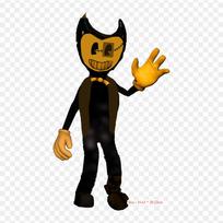 Bendy Fixed Bendy And The Ink Machine Iron on Heat Transfer Printing Vinyl Patches Sticker for Clothes DIY Appliques Washable Patches black