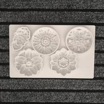 Silicone Mold Fondant Cake Decoration Mold Sugar Gum Paste Tool 3D Chocolate Mould