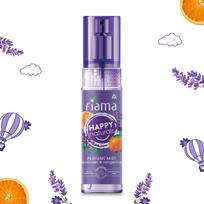Happy Naturals kvepalų dulksnos, Levandų ir Mandarinų su gėlių ir citrusų
