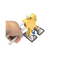 Car Paint Dent Repair Tool Car Body Paintless Dent Lifter Glue Puller Hail Damage Repair Tools Free Sheet Metal Painting A Gold beige