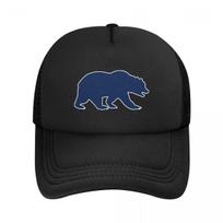 California Bear Baseball Cap for Unisex Women Bulk Snapback Trucker Hats Adjustable Unisex Fishing Mesh-Back Hats Adjustable