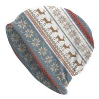 Skullies Beanies FAIR ISLE Kepurė žiemai Šilta Kapotas Kepurės Street slidinėjimo kepuraitė One Size gray