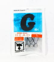 Jackall Jighead Good Meal Head 5 gramai Kozakana Sidabrinis (2132)