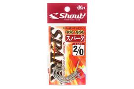 Shout 201-SP Spark Jigging Single Hook Silver Size 2/0 (5503)