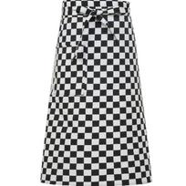 Moterų virtuvės antifouling virėjos prijuostė viešbučio restorane Plaid half body