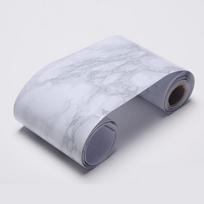 5M lipnios sienų grindjuostės Bordermarble tapetų lipdukai namų dekoravimui A gray