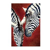Šiaurės šalių plakatas Drobės tapyba Zebra Animal Abstraktūs sienų paveikslai gyvenamajam kambariui Meno dekoravimo nuotraukos Skandinavijos 21x30cm No Frame