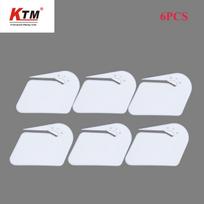 6pcs/lot Carbon Film Vinyl Cutter Knife Car Foil Wrapping Paper Slitter Window Tint Decal Cutting Tool Plastic Letter Opener 6.5*4.5cm /2.54*1.76 inch balta/mėlyna
