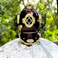 Scuba diving helmet Marine diving divers helmet US navy mark V purple divers helmet Marine deep diving helmet