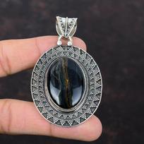 Nellite Pendant Handmade Unique Design Jewelry 925 Sterling Silver Pendant Vintage Pendant Gemstone Jewelry Gift For Wife Birthstone Pendant gray