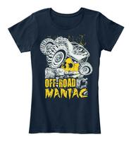 Off Road Rock Buggy Maniac Off Road Premium Tee Unisex T-shirt S gray