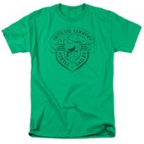 Karinio komikso „Beetle Bailey“ ženklelis Kelly Green Unisex marškinėliai XXXXL blue