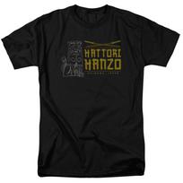 Nužudyk Billą Hanzo Swords kovos menų filmą Retro unisex marškinėliai S black