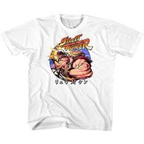 Street Fighter Ryu Vs Ken 18/20 White Unisex T-shirt S brown