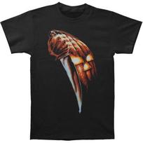 Halloween Pumpkin Knife Black Unisex T-shirt S