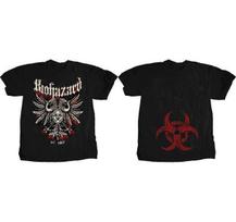 BIOHAZARD Crest Logo Brand Unisex T-shirt S gray
