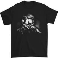 Motocross Rider Motorbike MotoX Dirt Bike Unisex T-shirt XXXXL gray
