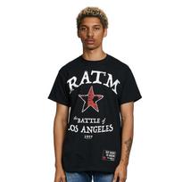 Rage Against The Machine Battle Star Black Unisex T-shirt S