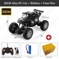 1:20 2WD RC automobilis su LED lemputėmis radijo nuotolinio valdymo pulteliu Automobiliai Buggy visureigio valdymo sunkvežimiai berniukų žaislai vaikams