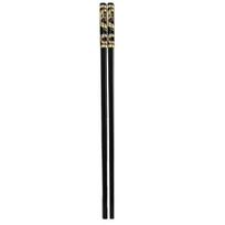 Convenient Non-stick Tableware Food Grade Temperature Resistance Chopsticks for Restaurant Chopsticks D black