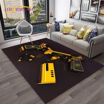 Gun Knife Pistol Cartridge USP,AK,M4,AWP,Rifle Carpet Rug for Home Living Room Bedroom Sofa Doormat Decor,kid Non-slip Floor Mat 40x60cm