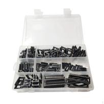 122 vnt. DIP IC lizdai litavimo tipo adapteris 2,54 mm žingsnis integrinio grandyno mikroschemų asortimento rinkinys (6/8 /