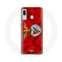 Case - Maniacase - Samsung Galaxy A30 - Soft - Protective - Benfica Pattern juoda